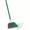 Libman Brooms 11.38-in Poly Fiber Angle with Dustpan Upright Broom