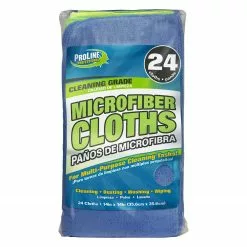 ProLine Cleaning Cloths Microfiber 24-Pack Microfiber Cloth