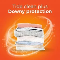 Tide Plus a Touch of Downy 138-fl oz April Fresh HE Laundry Detergent -Cleaning Supplies Shop 08230147