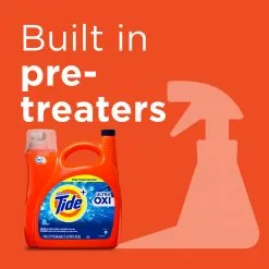 Tide Plus Ultra Oxi 138-fl oz Original HE Laundry Detergent -Cleaning Supplies Shop 09908749
