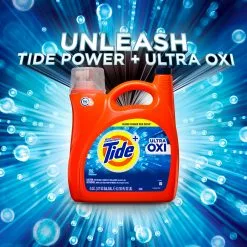 Tide Plus Ultra Oxi 138-fl oz Original HE Laundry Detergent -Cleaning Supplies Shop 09908750