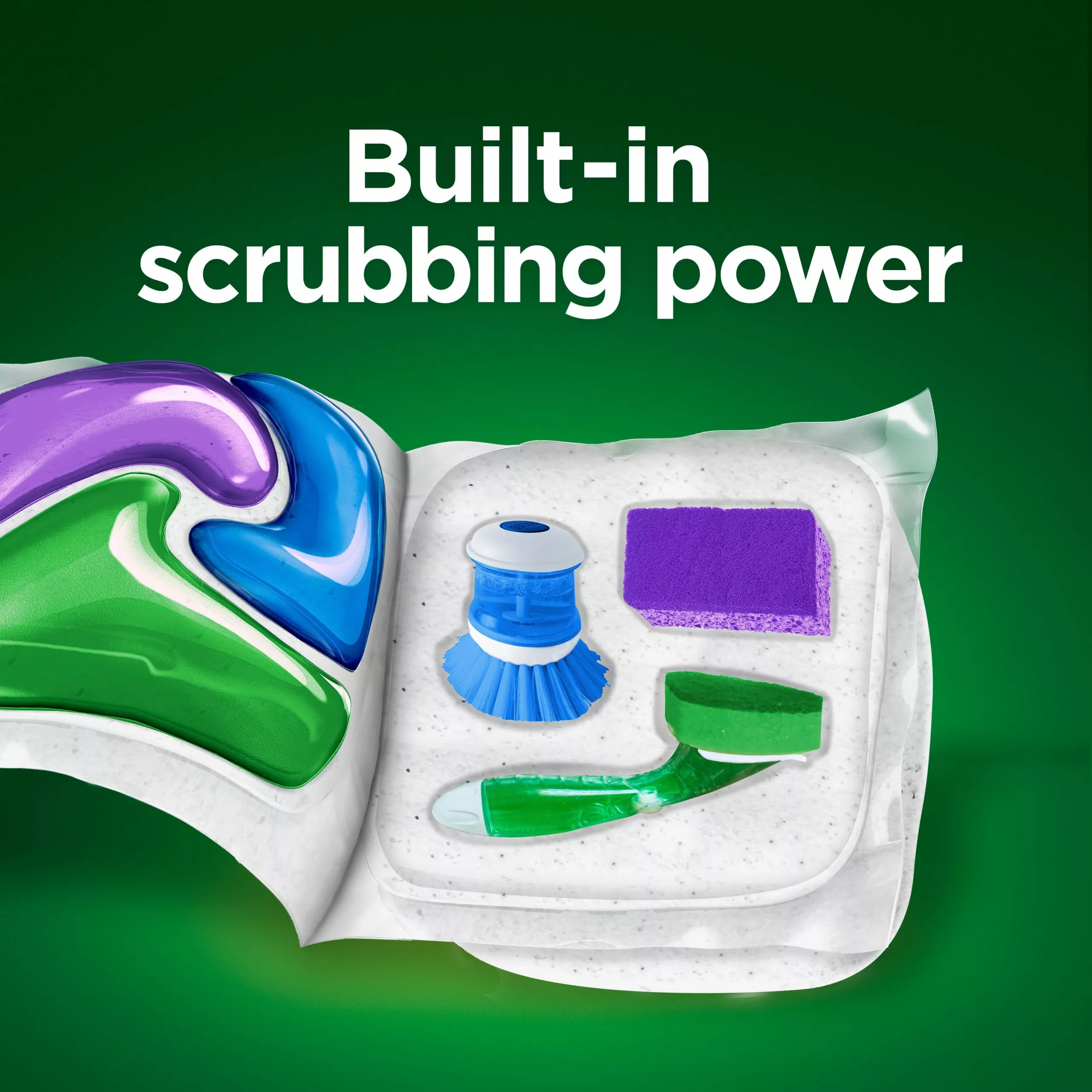 Cascade Platinum ActionPacs 62-Count Fresh Dishwasher Detergent 6 Cascade Platinum ActionPacs 62-Count Fresh Dishwasher Detergent - Image 4