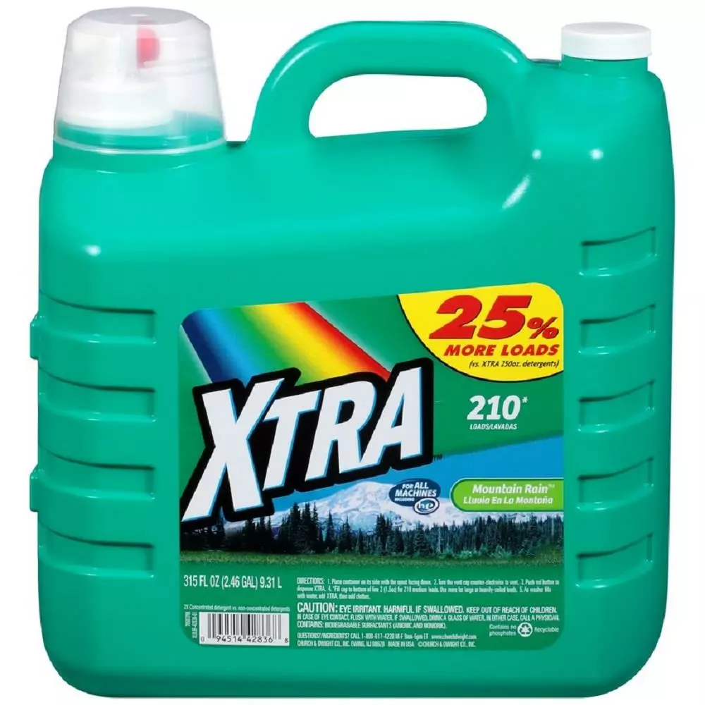 XTRA 315-fl oz Mountain Rain HE Laundry Detergent 3 XTRA 315-fl oz Mountain Rain HE Laundry Detergent