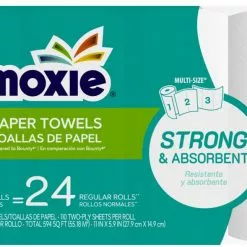MOXIE 12 double roll paper towels 12-Count Paper Towels