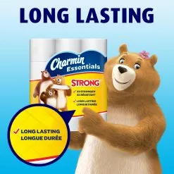 Charmin Essentials Strong Mega-Roll 18-Pack Toilet Paper -Cleaning Supplies Shop 15011562