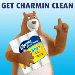 Charmin Essentials Strong Mega-Roll 18-Pack Toilet Paper -Cleaning Supplies Shop 15011565
