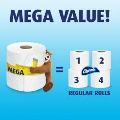 Charmin Essentials Soft Mega-Roll 18-Pack Toilet Paper -Cleaning Supplies Shop 15011575