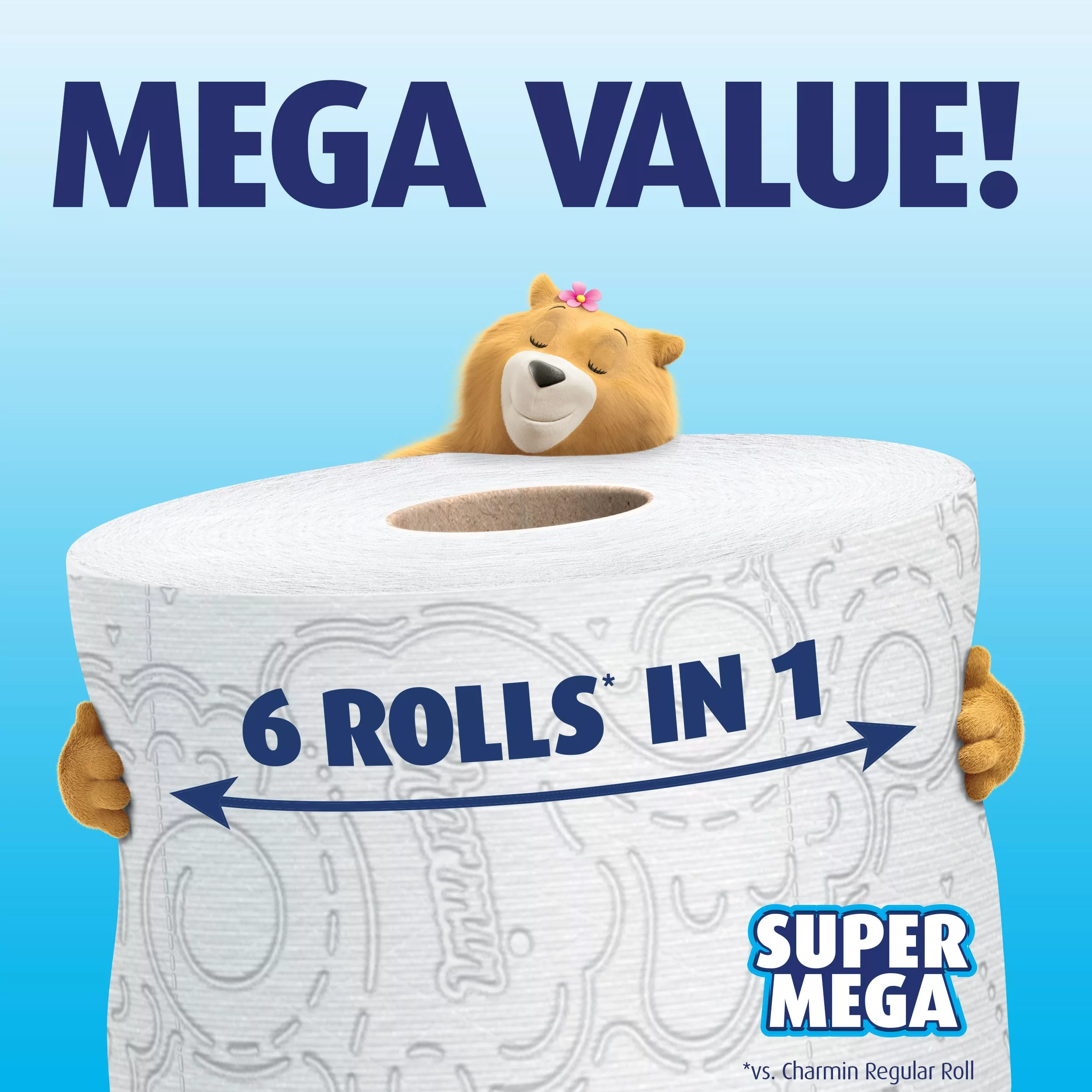 Charmin Ultra Soft Super Mega 8-Pack Toilet Paper 5 Charmin Ultra Soft Super Mega 8-Pack Toilet Paper - Image 3