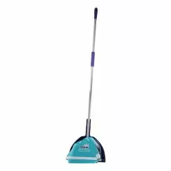 MOXIE Brooms 12-in Plastic Angle with Dustpan Upright Broom