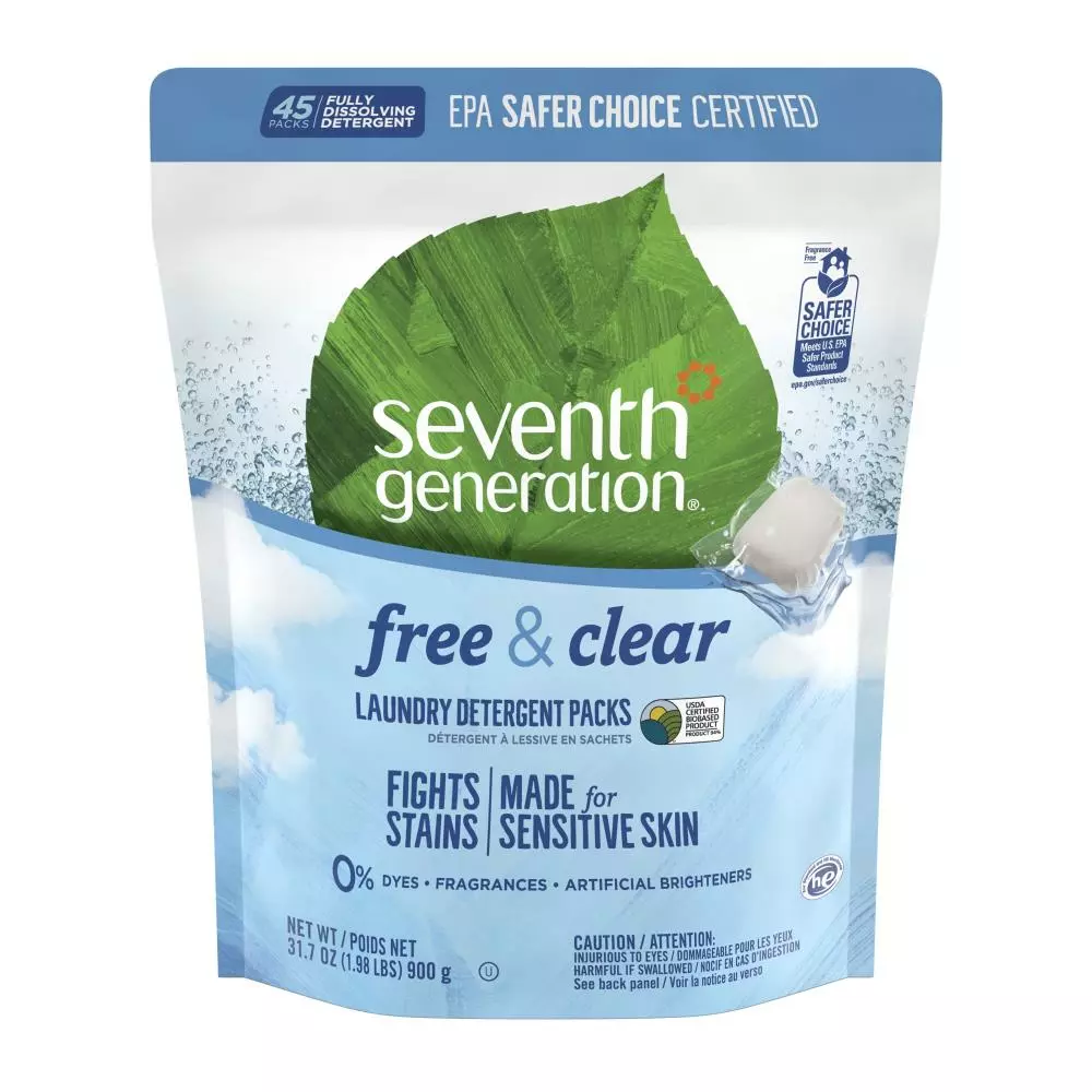 Seventh Generation 45-Count Unscented HE Laundry Detergent 3 Seventh Generation 45-Count Unscented HE Laundry Detergent