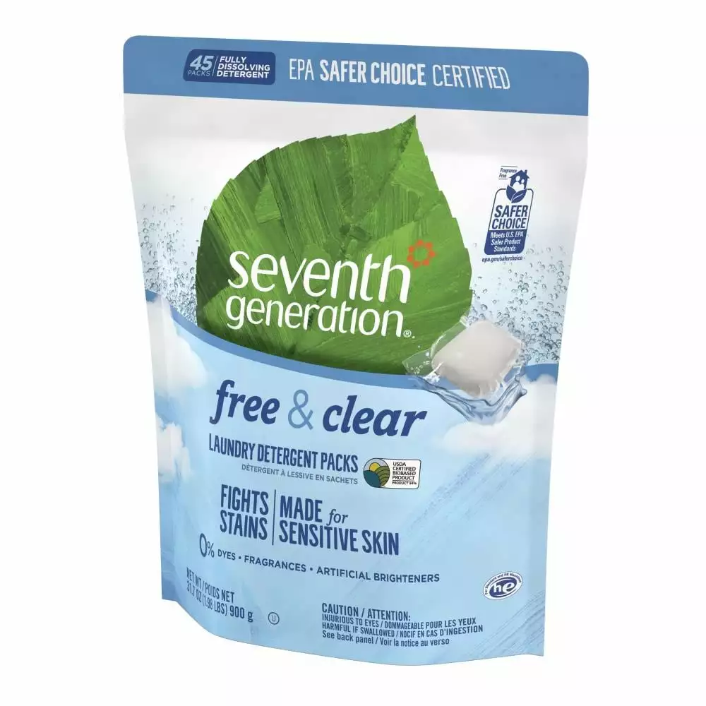 Seventh Generation 45-Count Unscented HE Laundry Detergent 5 Seventh Generation 45-Count Unscented HE Laundry Detergent - Image 3