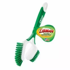 Libman Tile & Grout Brushes Poly Fiber Stiff Tile and Grout Brush