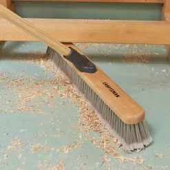 CRAFTSMAN Brooms 24-in Poly Fiber Shop/Garage Push Broom -Cleaning Supplies Shop 16415482
