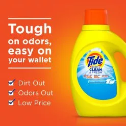 Tide Simply Clean and Fresh 128-fl oz Refreshing Breeze HE Laundry Detergent 9 Tide Simply Clean and Fresh 128-fl oz Refreshing Breeze HE Laundry Detergent -Cleaning Supplies Shop 18119766