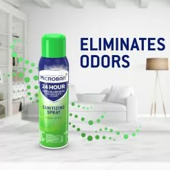 Microban All-Purpose Cleaners 24 Hour Disinfectant Sanitizing 15-fl oz Fresh Disinfectant Spray All-Purpose Cleaner -Cleaning Supplies Shop 40124875