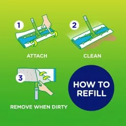 Swiffer Mop Refills & Replacement Heads Microfiber Refill (10-Pack) 16 Swiffer Mop Refills & Replacement Heads Microfiber Refill (10-Pack) -Cleaning Supplies Shop 41373975
