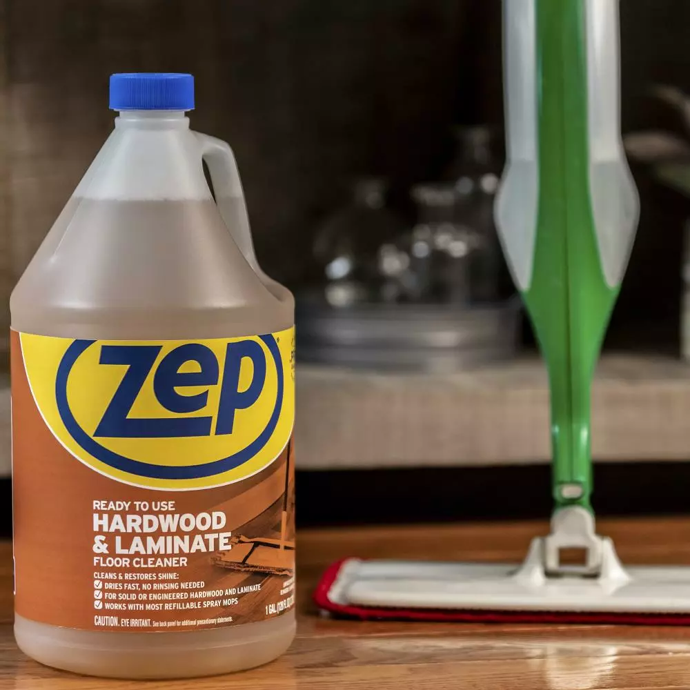Zep Floor Cleaners Hardwood and Laminate 128-fl oz Liquid Floor Cleaner 7 Zep Floor Cleaners Hardwood and Laminate 128-fl oz Liquid Floor Cleaner - Image 5