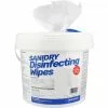Sanidry All-Purpose Cleaners 300-Count Unscented Disinfectant Wipes All-Purpose Cleaner