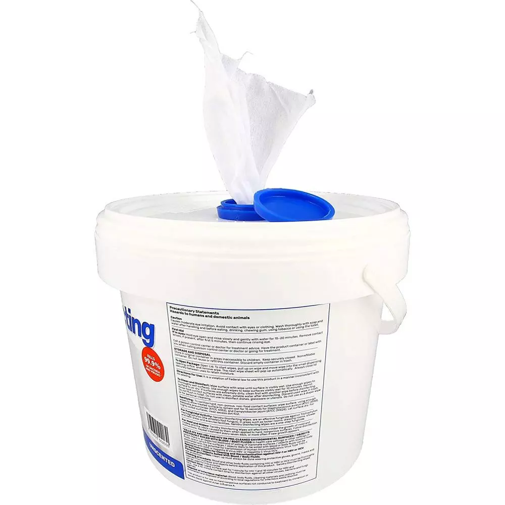 Sanidry All-Purpose Cleaners 300-Count Unscented Disinfectant Wipes All-Purpose Cleaner 4 Sanidry All-Purpose Cleaners 300-Count Unscented Disinfectant Wipes All-Purpose Cleaner - Image 2