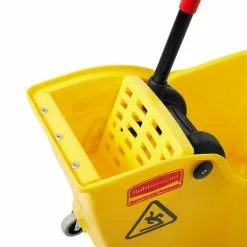 Rubbermaid Commercial Products Mop Wringer Buckets Tandem 31-Quart Commercial Mop Wringer Bucket with Wheels 10 Rubbermaid Commercial Products Mop Wringer Buckets Tandem 31-Quart Commercial Mop Wringer Bucket with Wheels -Cleaning Supplies Shop 42132098