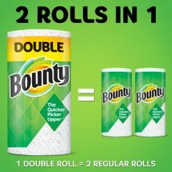 Bounty Select-a-Size Double-Roll 12-Count Paper Towels -Cleaning Supplies Shop 42470404