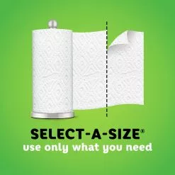 Bounty Select-a-Size Double-Roll 6-Count Paper Towels -Cleaning Supplies Shop 42472489