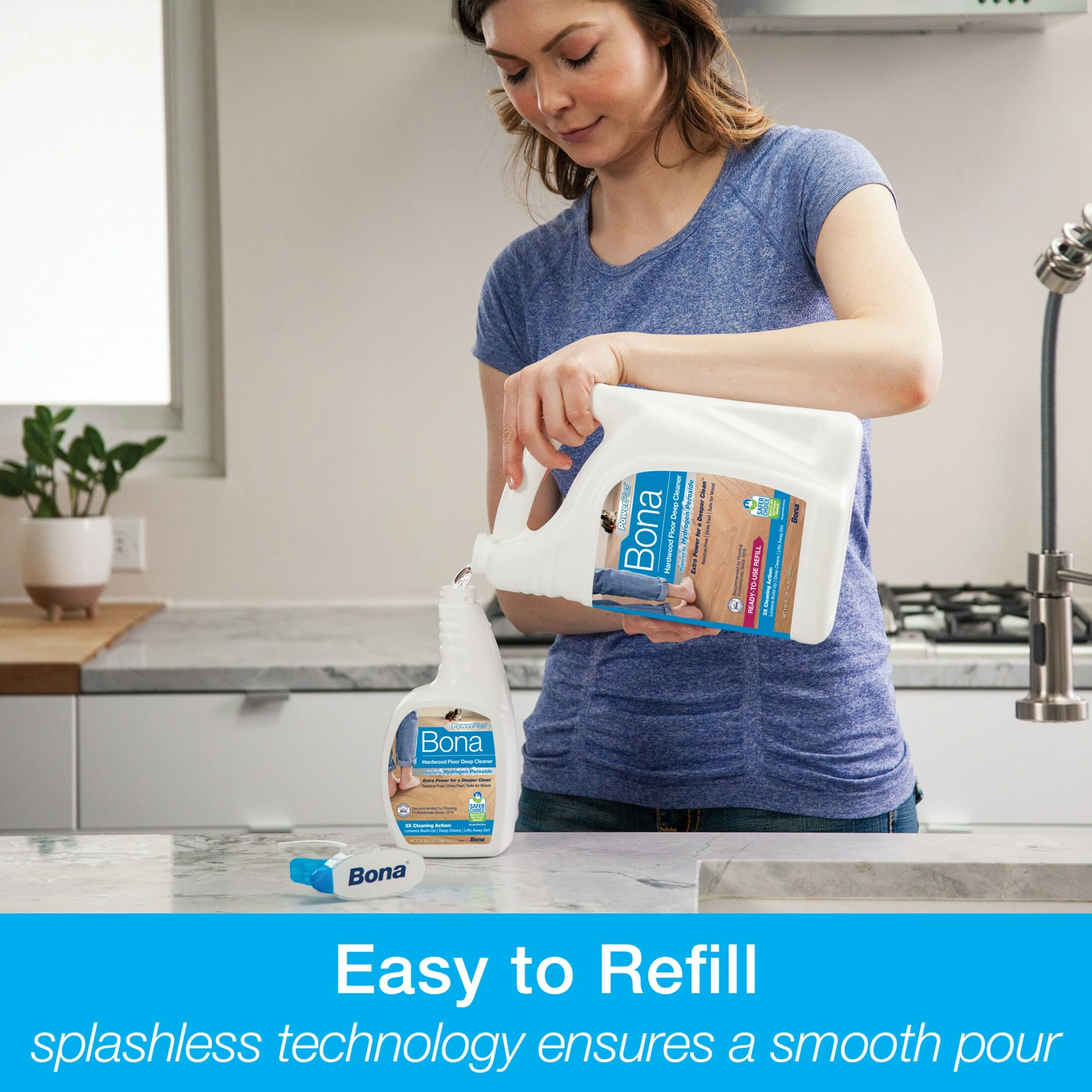 Bona Floor Cleaners PowerPlus 128-fl oz Liquid Floor Cleaner 9 Bona Floor Cleaners PowerPlus 128-fl oz Liquid Floor Cleaner - Image 7