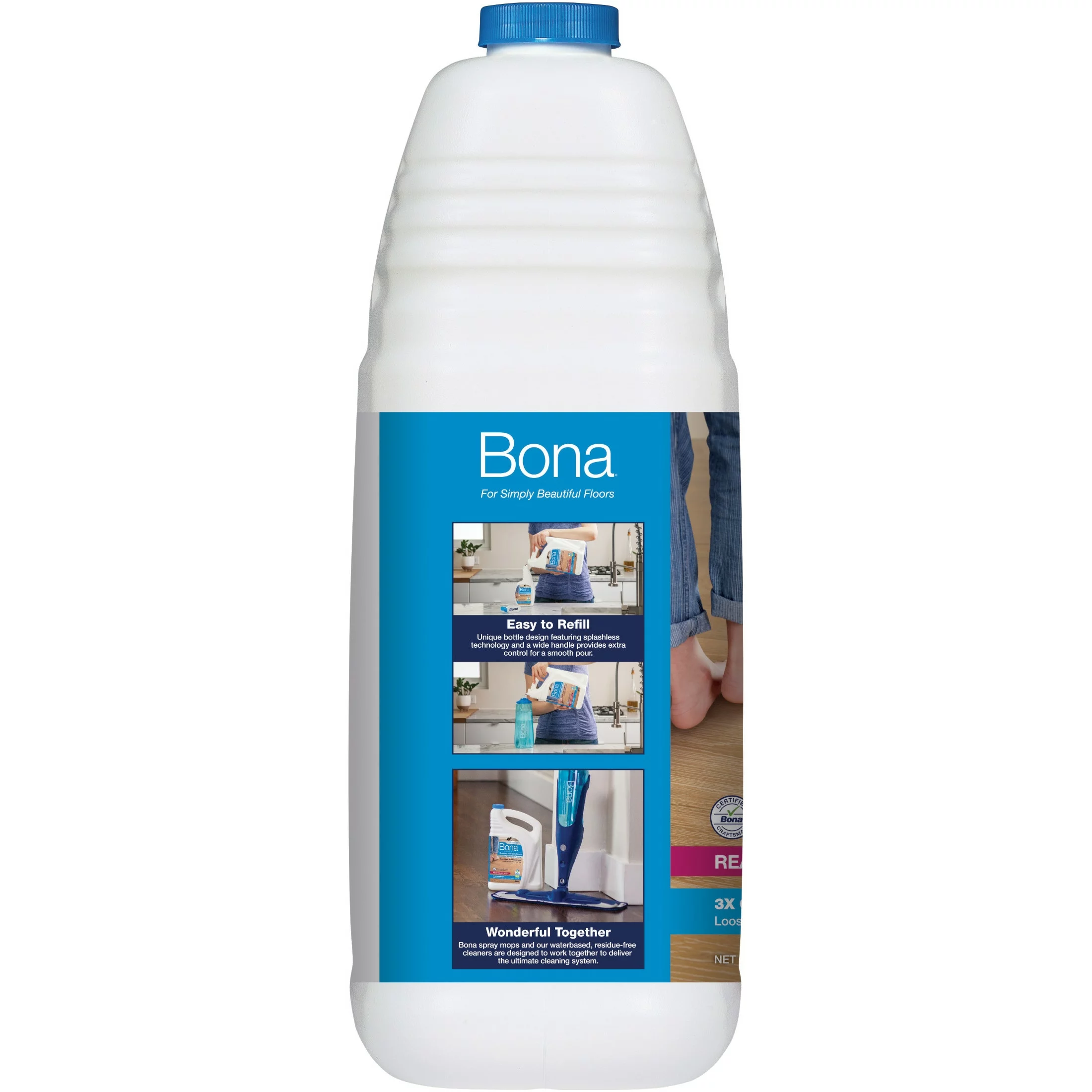 Bona Floor Cleaners PowerPlus 128-fl oz Liquid Floor Cleaner 6 Bona Floor Cleaners PowerPlus 128-fl oz Liquid Floor Cleaner - Image 4