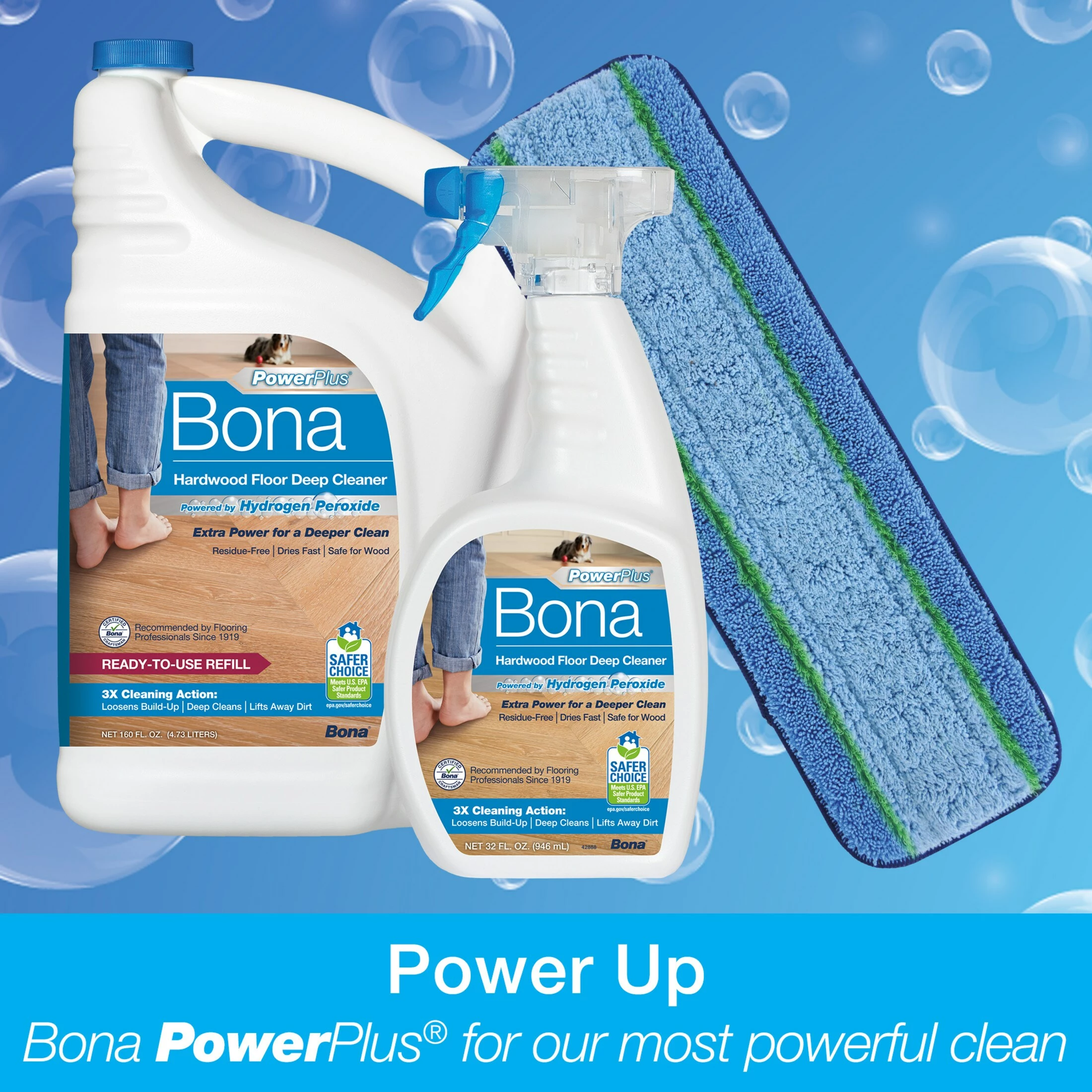 Bona Floor Cleaners PowerPlus 128-fl oz Liquid Floor Cleaner 15 Bona Floor Cleaners PowerPlus 128-fl oz Liquid Floor Cleaner - Image 13
