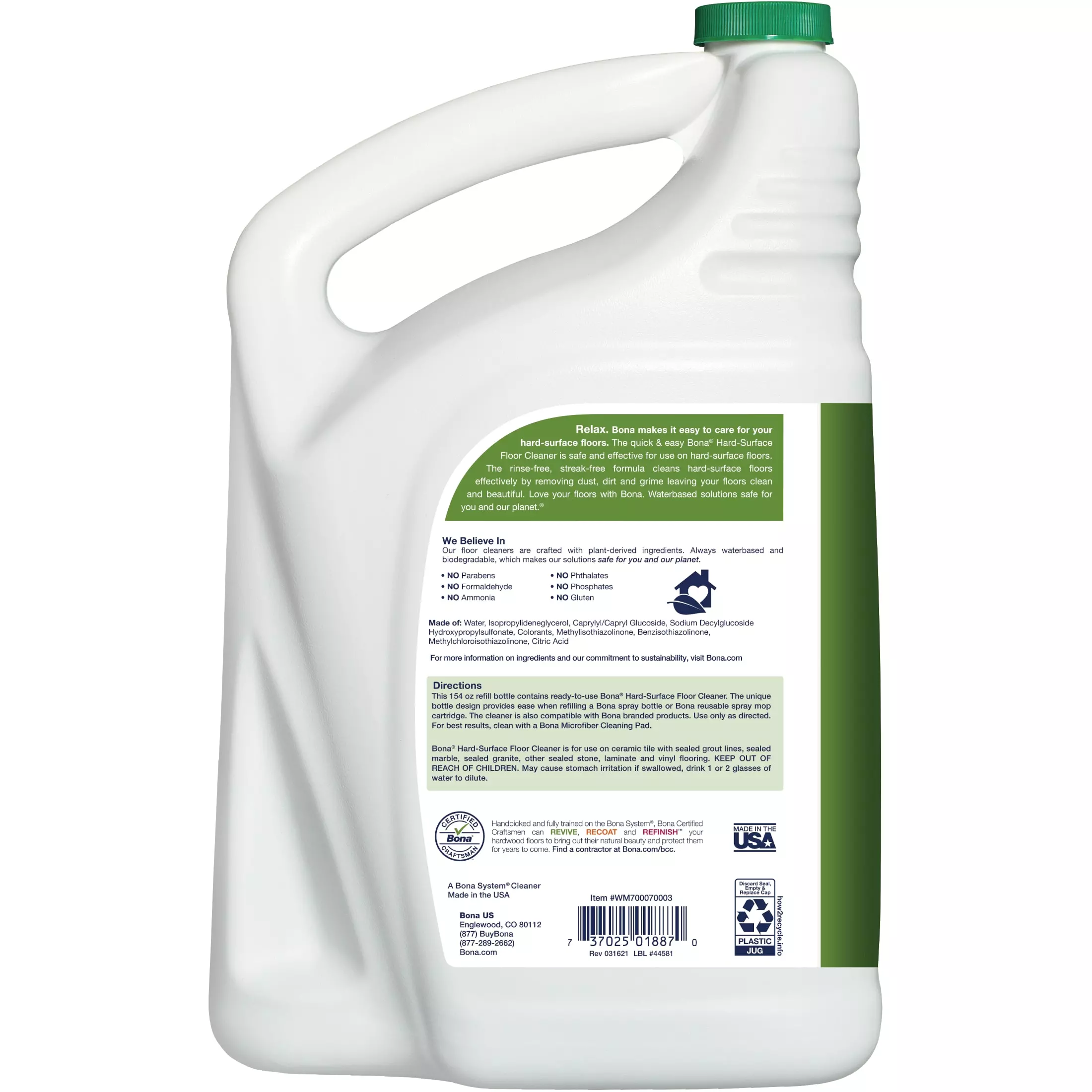 Bona Floor Cleaners 154-fl oz Liquid Floor Cleaner 5 Bona Floor Cleaners 154-fl oz Liquid Floor Cleaner - Image 3