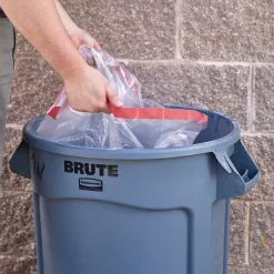 MOXIE Trash Bags 40-Pack 39-Gallon Clear Outdoor Plastic Lawn and Leaf Trash Bag -Cleaning Supplies Shop 44003372