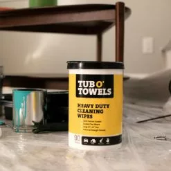 Tub O' Towels Cleaning Cloths 90-Count Tub o Towels Poly Cotton Towel -Cleaning Supplies Shop 44090328