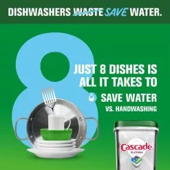 Cascade Platinum ActionPacs 62-Count Fresh Dishwasher Detergent 23 Cascade Platinum ActionPacs 62-Count Fresh Dishwasher Detergent -Cleaning Supplies Shop 44569595