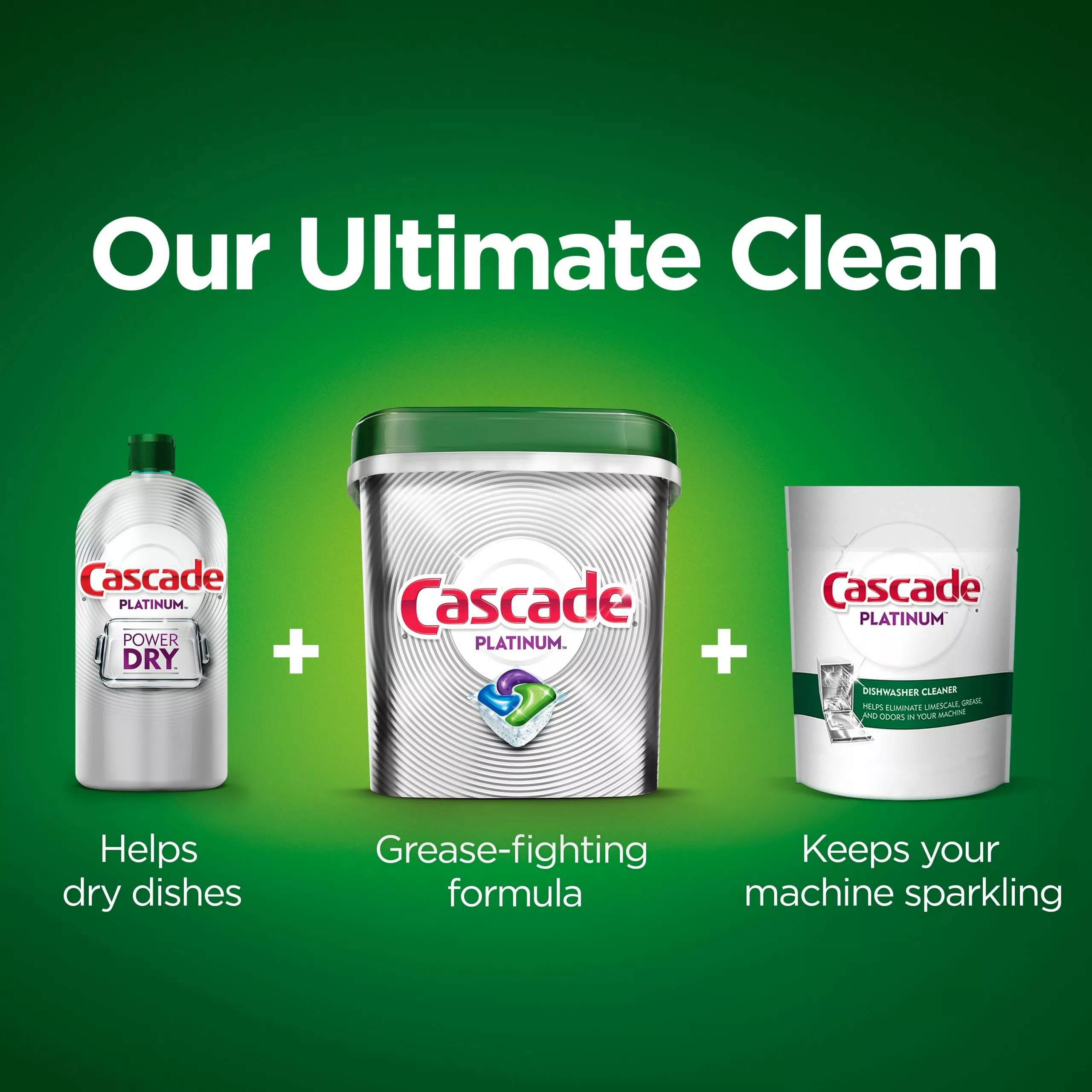 Cascade Platinum ActionPacs 62-Count Fresh Dishwasher Detergent 11 Cascade Platinum ActionPacs 62-Count Fresh Dishwasher Detergent - Image 9